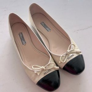 Prada ballet flats size 38